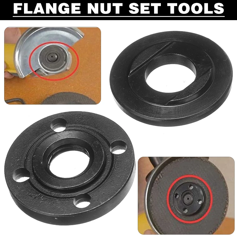 2pcs Angle Grinder Flange Lock Nuts Repair Tool M14 Thread Replacement Angle Grinder Inner & Outer Flange Nuts
2pcs Angle Grinder Flange Lock Nuts Repair Tool M14 Thread Replacement Angle Grinder Inner & Outer Flange Nuts