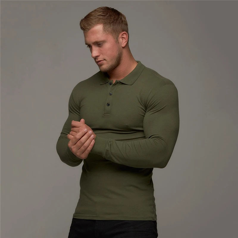 Running T-Shirt Men Sport Polo Shirt Long Sleeve Compression Shirts Gym Clothes Fitness Training Top Men Rashgard Workout Jersey
Running T-Shirt Men Sport Polo Shirt Long Sleeve Compression Shirts Gym Clothes Fitness Training Top Men Rashgard Workout Jersey