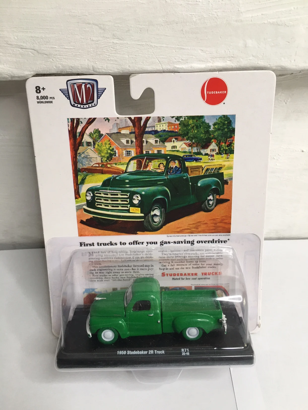 Коллекция литых под давлением моделей автомобилей из сплава M2 1/64 1950 Studebaker 2R, детские игрушки 
Коллекция литых под давлением моделей автомобилей из сплава M2 1/64 1950 Studebaker 2R, детские игрушки