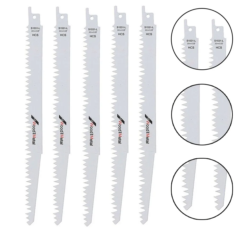 5pcs S1531L Reciprocating Saw Blades High Carbon Steel 240mm High Carbon Steel Reciprocating Saw Blades For Wood
5pcs S1531L Reciprocating Saw Blades High Carbon Steel 240mm High Carbon Steel Reciprocating Saw Blades For Wood