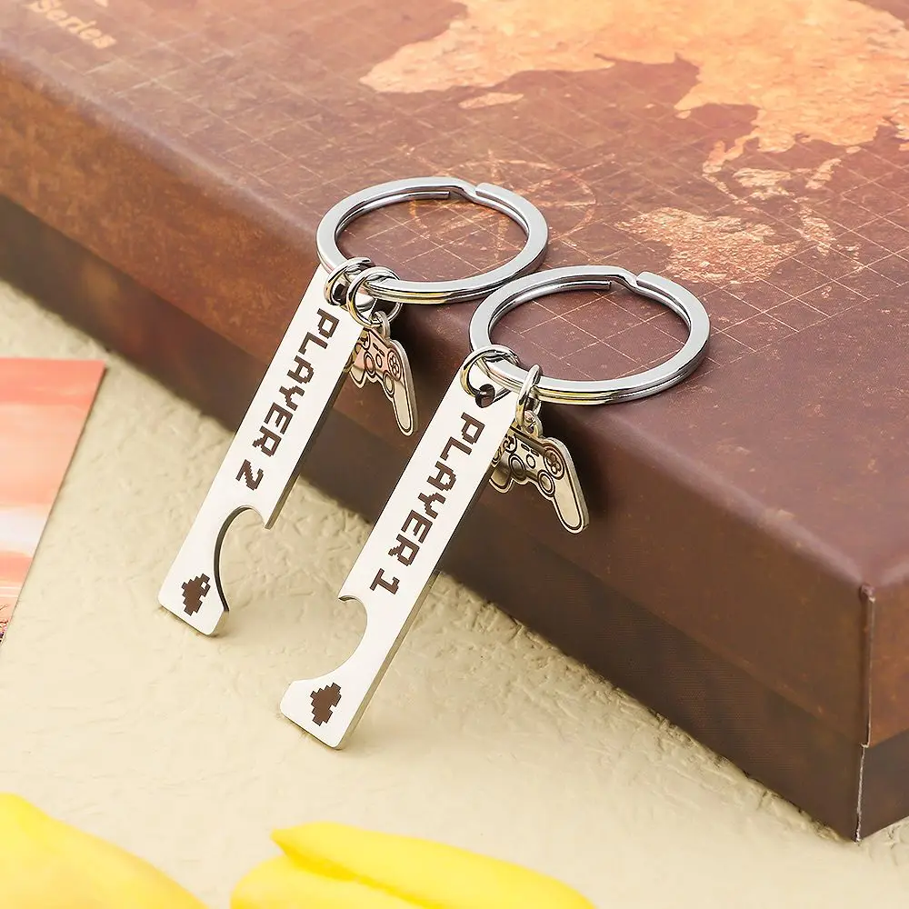 2 PCS Funny Couples Anniversary Gifts Player 1 Player 2 Key Chains Gamer Gifts Key Ring Key Buckle
2 PCS Funny Couples Anniversary Gifts Player 1 Player 2 Key Chains Gamer Gifts Key Ring Key Buckle