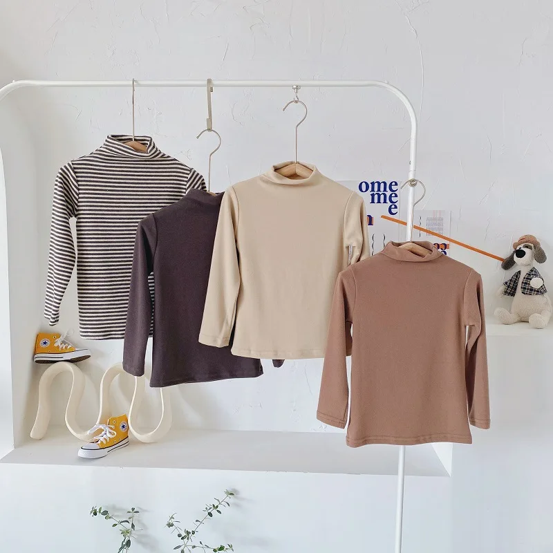 WLG Girl Fall Clothes Kids T Shirts Autumn Turtleneck Long Sleeve T Shirt Baby Girl Casual All Match Tops for 1-6 Years
WLG Girl Fall Clothes Kids T Shirts Autumn Turtleneck Long Sleeve T Shirt Baby Girl Casual All Match Tops for 1-6 Years