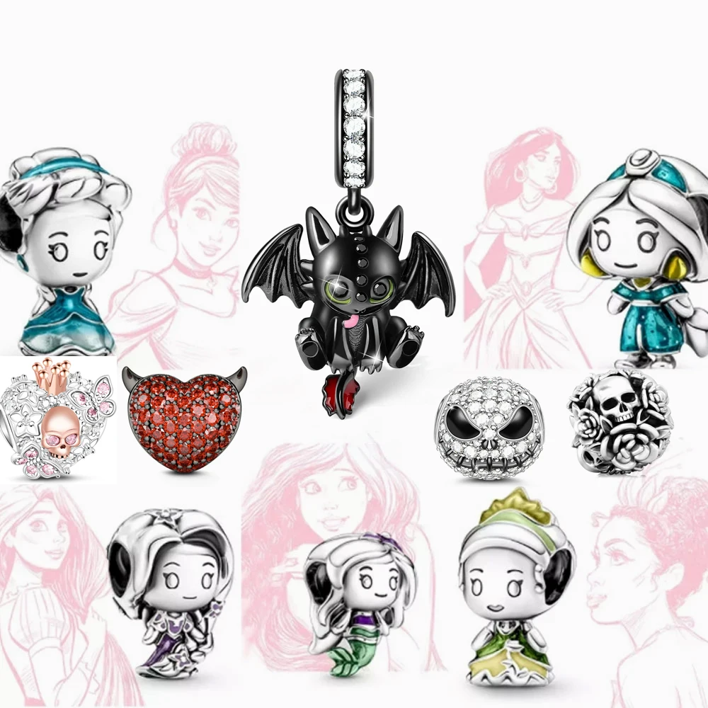 S925 Silver Princess Charm Beauty and the Beast Bella's Dress Mrs. Potts with Cup Fit for Orignal Pandora Bracelet and Dangle
S925 Silver Princess Charm Beauty and the Beast Bella's Dress Mrs. Potts with Cup Fit for Orignal Pandora Bracelet and Dangle