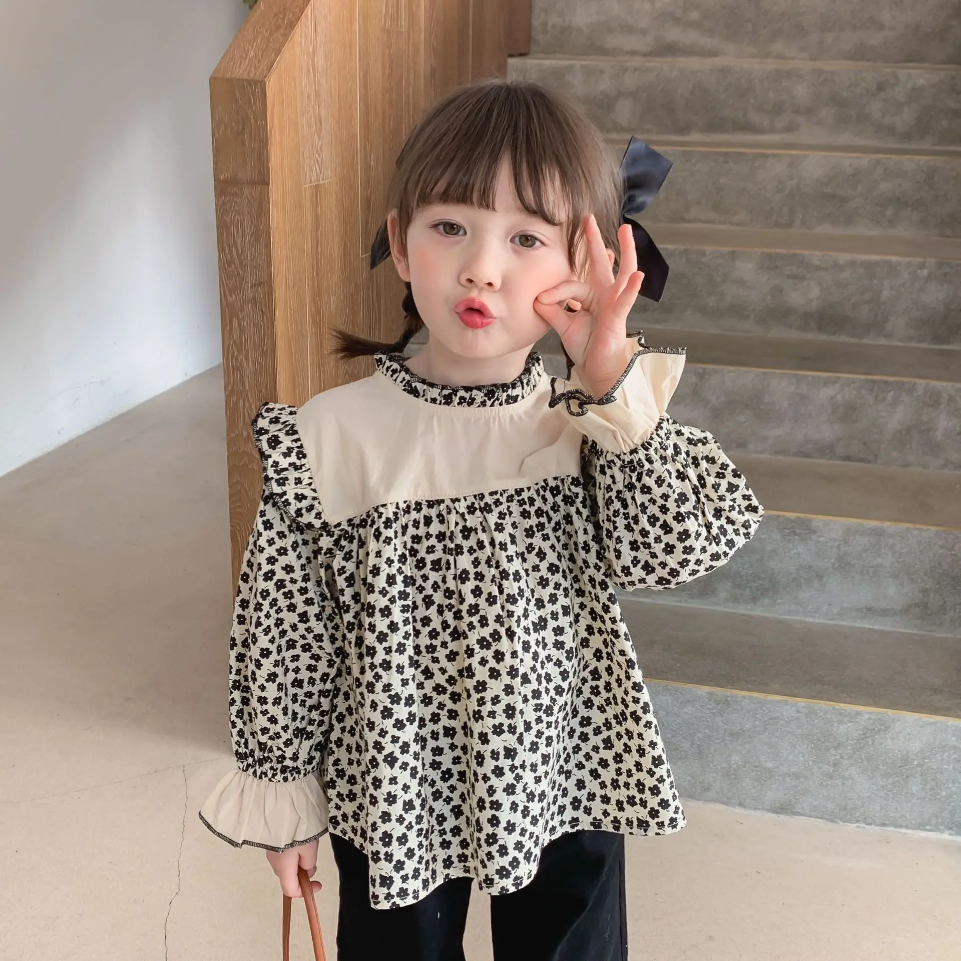 Autumn New Arrival Girls Clothes Long Sleeve Kids Shirts Blouse Leopard Print Blouses Kids Korean Design Blouses Children Tops
Autumn New Arrival Girls Clothes Long Sleeve Kids Shirts Blouse Leopard Print Blouses Kids Korean Design Blouses Children Tops