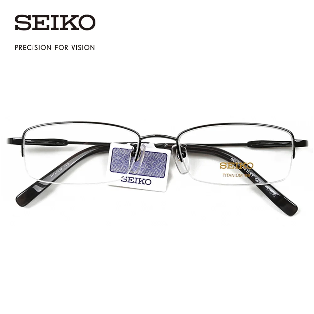 SEIKO Titanium Glasses Frame for Men Light Optical Spectacles Frames Male H01061 (Buy Lenses for Prescription Glasses)
SEIKO Titanium Glasses Frame for Men Light Optical Spectacles Frames Male H01061 (Buy Lenses for Prescription Glasses)