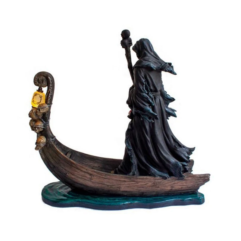 Home Decor Gothic Figurine Delicate Ferryman Resin Living Room Decoration Reaper Statue for Gift Decoration Crafts
Home Decor Gothic Figurine Delicate Ferryman Resin Living Room Decoration Reaper Statue for Gift Decoration Crafts