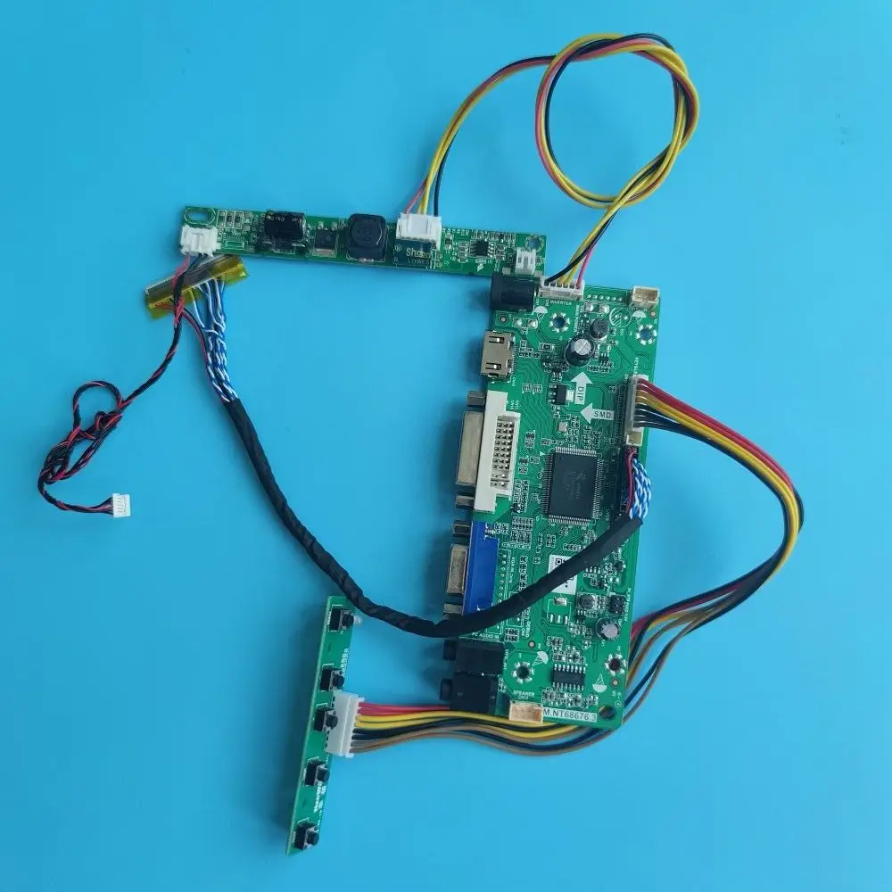 Панель контроллера LM215WF4 M.NT68676, совместимая с HDMI, для 1920x1080, 21,5 дюйма, 30 контактов
Панель контроллера LM215WF4 M.NT68676, совместимая с HDMI, для 1920x1080, 21,5 дюйма, 30 контактов