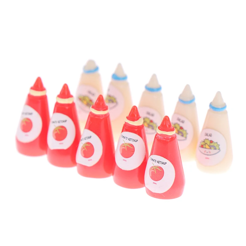 Кукольный дом аксессуары новый 10 шт./компл. 1:12 кукольный домик миниатюра Еда мини кетчуп салатная заправка Игрушка имитация
Кукольный дом аксессуары новый 10 шт./компл. 1:12 кукольный домик миниатюра Еда мини кетчуп салатная заправка Игрушка имитация