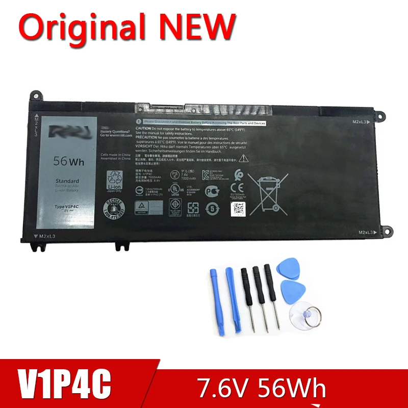 V1P4C NEW Original Laptop Battery For DELL Chromebook 13 3380 Inspiron 7486 7.6V 56Wh FMXMT
V1P4C NEW Original Laptop Battery For DELL Chromebook 13 3380 Inspiron 7486 7.6V 56Wh FMXMT