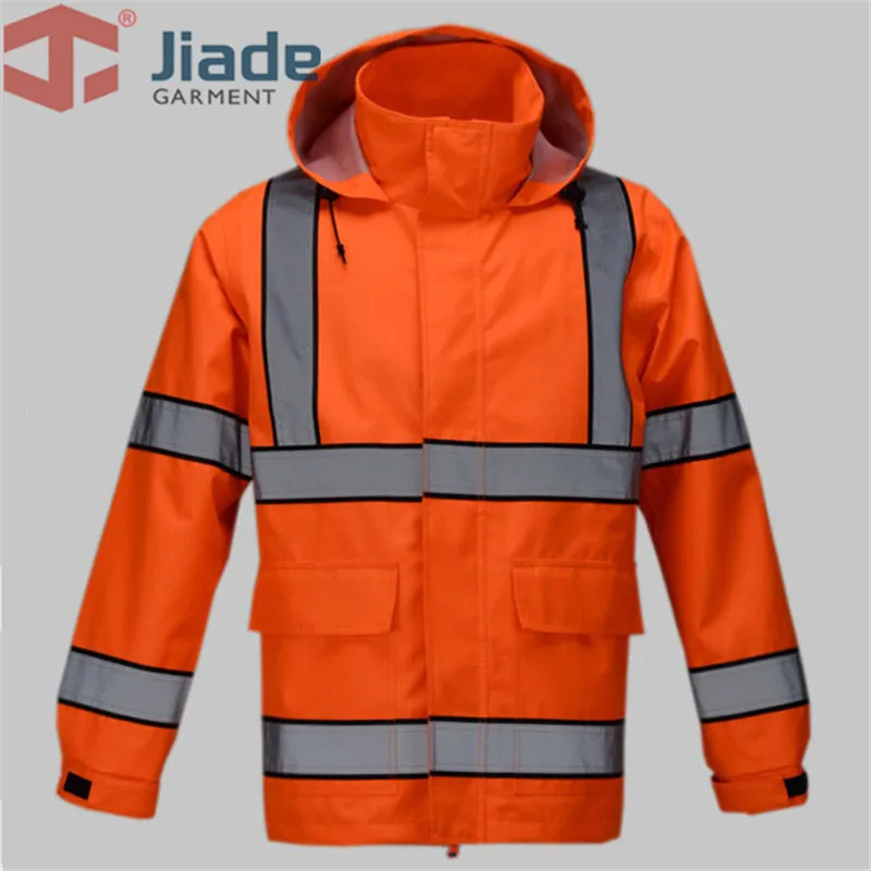 Куртка Jiade Светоотражающая для взрослых Длинная зимняя мужская Рабочая куртка с