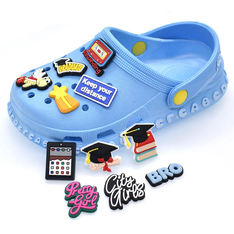 1pc PVC Croc Charms Accessories DIY Cartoon Phone Pad Words Garden Shoe Decoration Sandals Ornaments Kids Gifts
1pc PVC Croc Charms Accessories DIY Cartoon Phone Pad Words Garden Shoe Decoration Sandals Ornaments Kids Gifts