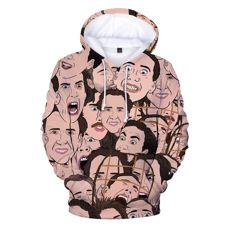 2020 New Fashion Sweatshirt Men/Women 3D Hoodies The Giant Blown Up Face of Nicolas Cage Funny Print 3d Pullovers Sweatshirts
2020 New Fashion Sweatshirt Men/Women 3D Hoodies The Giant Blown Up Face of Nicolas Cage Funny Print 3d Pullovers Sweatshirts