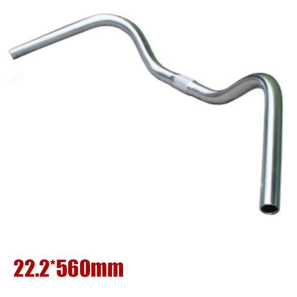 22.2*560MM MTB Bike Handlebar Folding Bike Silver Aluminum Alloy Mountain Bike Handlebar Fixed Gear Riser Bar Bike Parts
22.2*560MM MTB Bike Handlebar Folding Bike Silver Aluminum Alloy Mountain Bike Handlebar Fixed Gear Riser Bar Bike Parts
