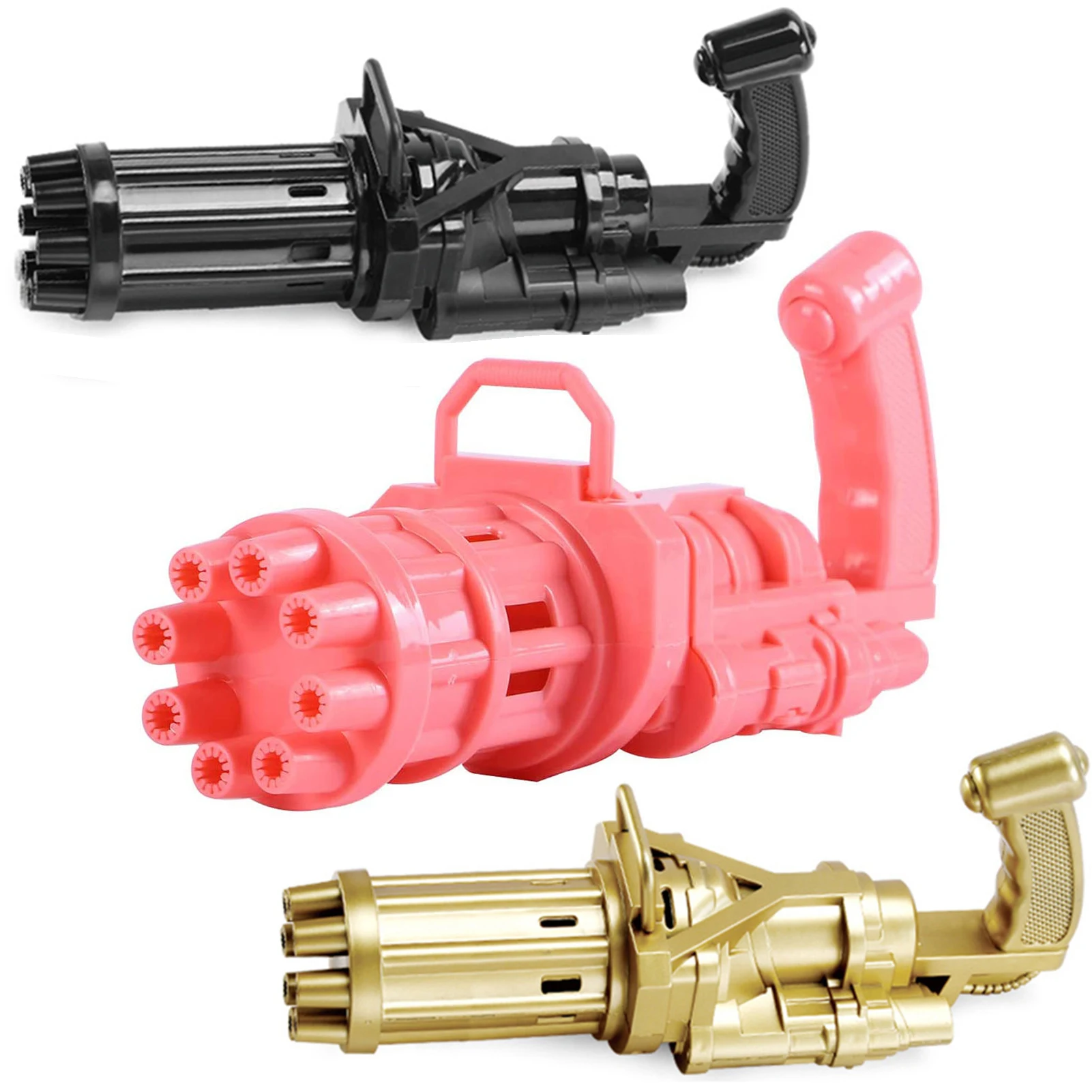 2-in-1 Electric Gatling Bubble Machine Automatic Blow Summer Soap Water Magic Bubble Machine Outdoor Fun & Sports For Kids Gift
2-in-1 Electric Gatling Bubble Machine Automatic Blow Summer Soap Water Magic Bubble Machine Outdoor Fun & Sports For Kids Gift