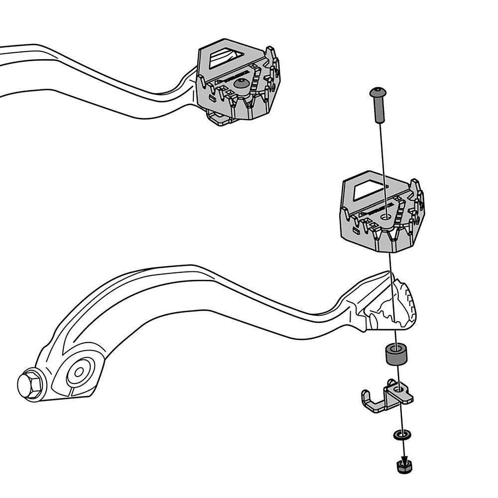 For HONDA CRF 1100L Africa Twin CRF 1100 L Adventure Sports 2020 Motorcycle Rear Foot Brake Lever Pedal Enlarge Extension
For HONDA CRF 1100L Africa Twin CRF 1100 L Adventure Sports 2020 Motorcycle Rear Foot Brake Lever Pedal Enlarge Extension