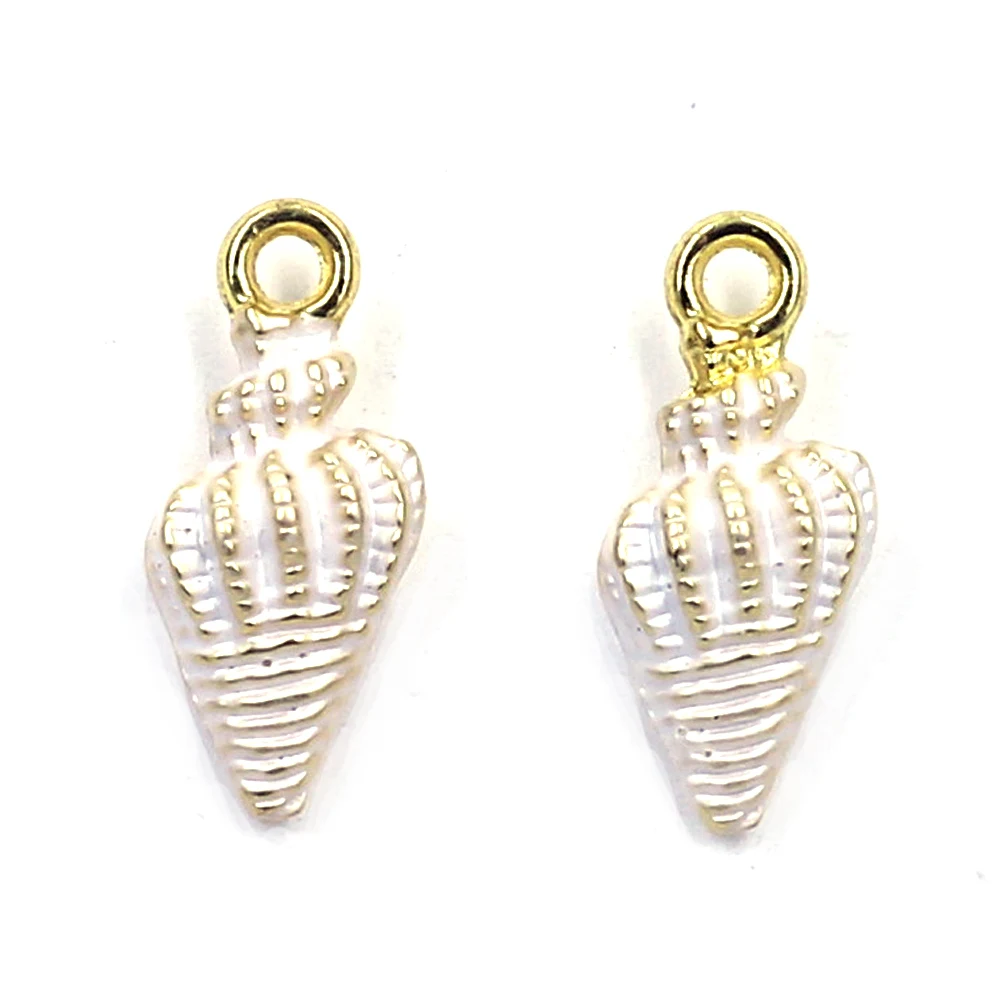 20PCS Enamel Conch Shell Charms Pendants Handmade Souvenir DIY Crafts Jewelry Necklace Bracelet Earrings Accessories 18x8mm
20PCS Enamel Conch Shell Charms Pendants Handmade Souvenir DIY Crafts Jewelry Necklace Bracelet Earrings Accessories 18x8mm
