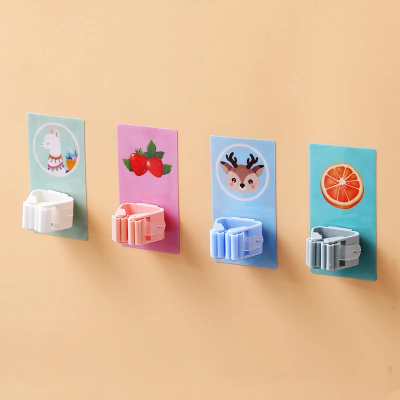 Cartoon strong adhesive mop rack hook no hole toilet bathroom rack broom storage mop clip CN(Origin)
Cartoon strong adhesive mop rack hook no hole toilet bathroom rack broom storage mop clip CN(Origin)