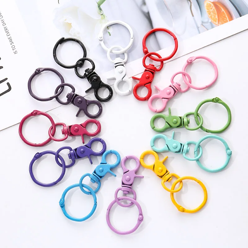 5pcs/lot 35mm Key Ring Key Chain Fashion Paint Colors Metal Binder Clips Key Ring Plated 70mm Long Round Keychain Keyrings
5pcs/lot 35mm Key Ring Key Chain Fashion Paint Colors Metal Binder Clips Key Ring Plated 70mm Long Round Keychain Keyrings