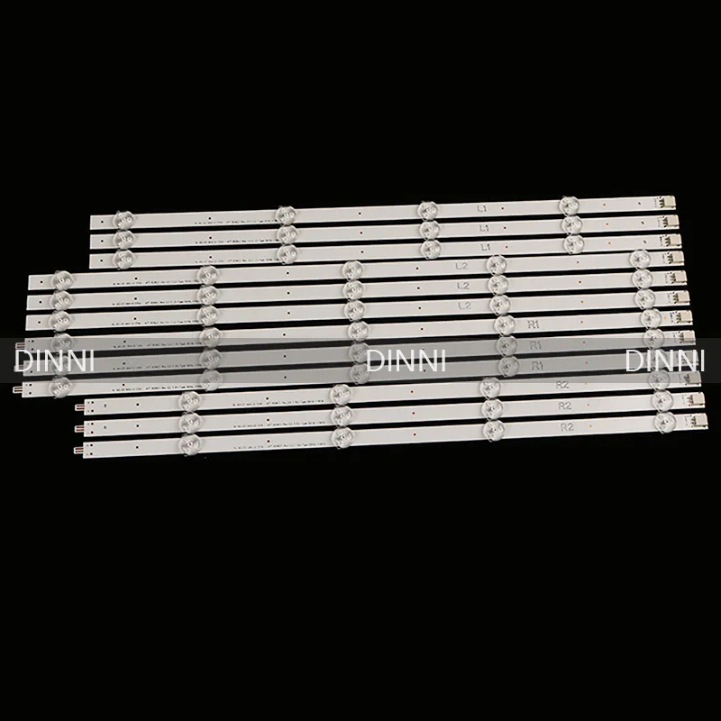 (Новый комплект) 12 шт. светодиодный подсветка бар Замена для LG 47LN519C 6916L 1174A 1175A 1176A