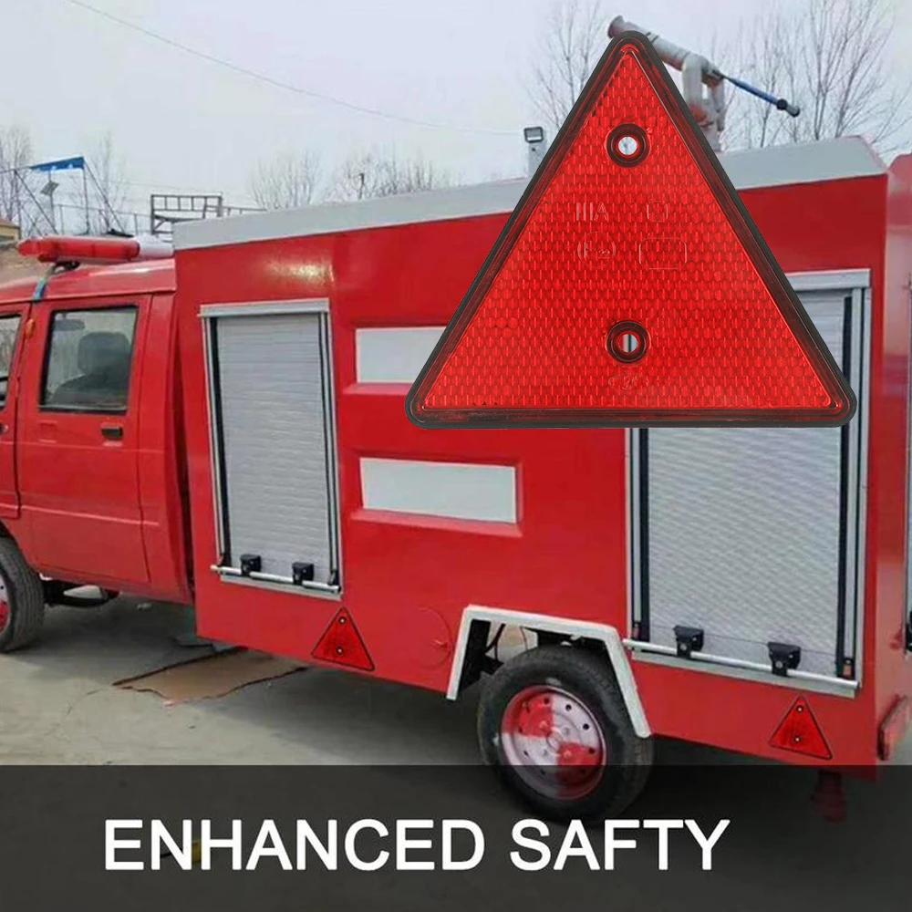 Красные задние отражатели, треугольные отражатели для ворот, стоек, защитные отражатели, винты подходят для прицепа, мотоцикла, фургона, гру...
Красные задние отражатели, треугольные отражатели для ворот, стоек, защитные отражатели, винты подходят для прицепа, мотоцикла, фургона, гру...