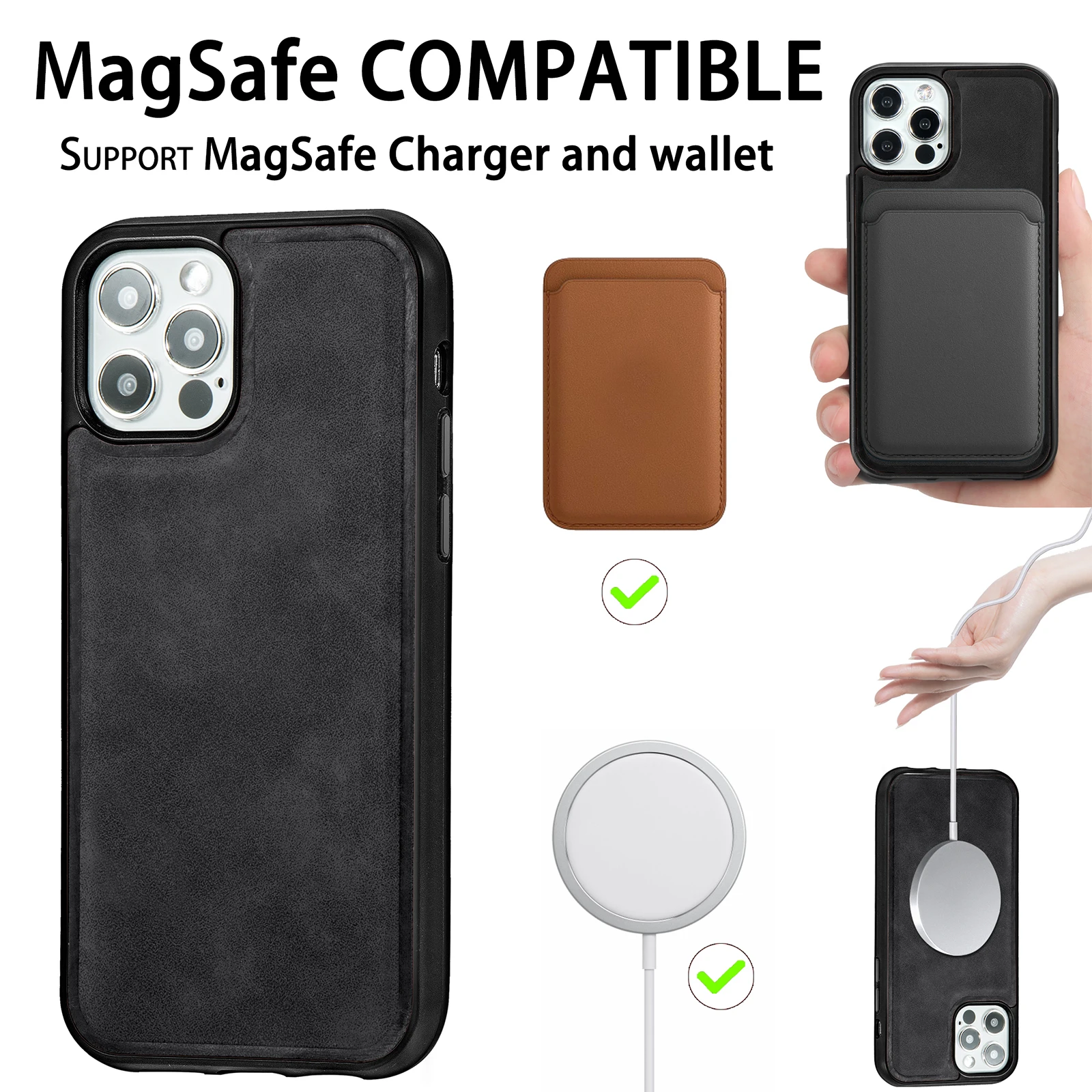 Case for iPhone 12 Pro Max 12mini Luxury magsafe charging Leather Business Phone Cases 12 pro Cover
Case for iPhone 12 Pro Max 12mini Luxury magsafe charging Leather Business Phone Cases 12 pro Cover