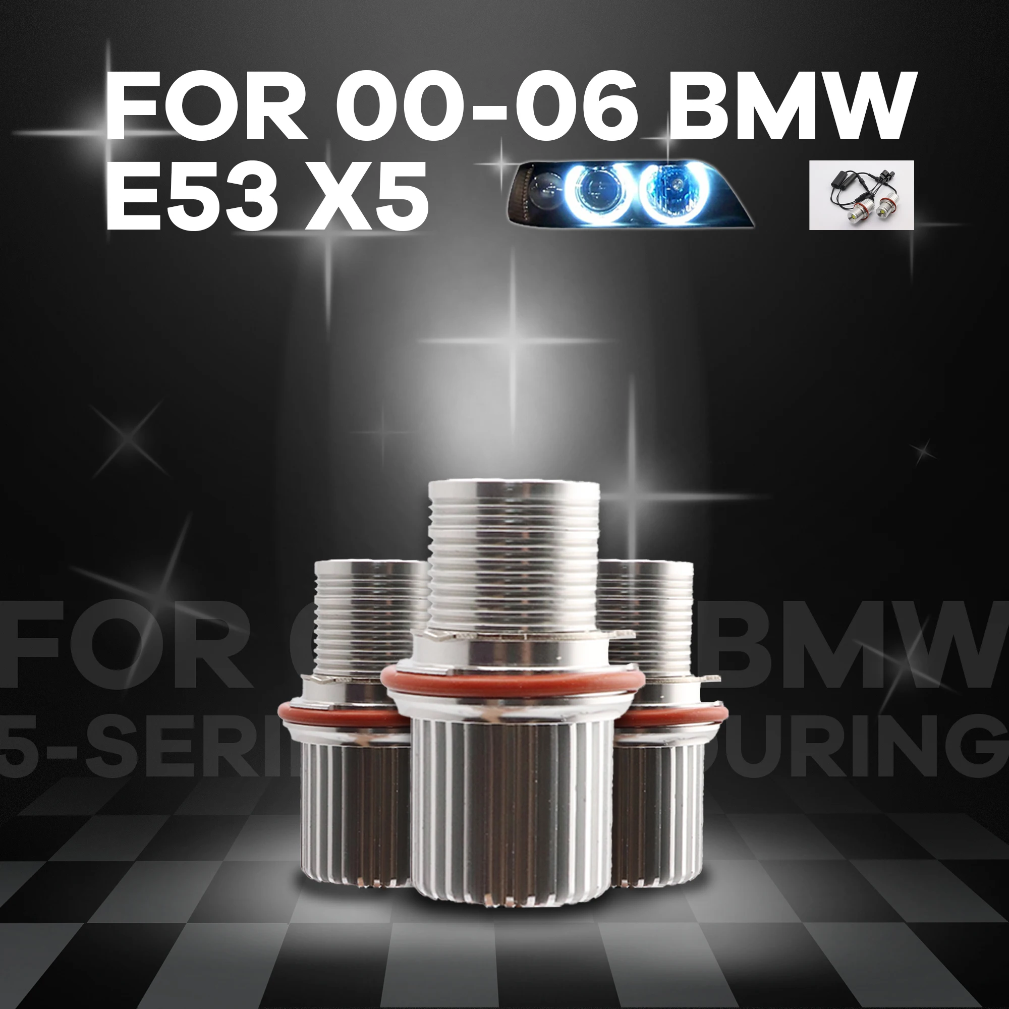 High Power 16 LED Day light No Error 3-year Warraty IP65 White LED angel eyes light For BMW E53 X5 2000 2001 2002 2003 2004-2006
High Power 16 LED Day light No Error 3-year Warraty IP65 White LED angel eyes light For BMW E53 X5 2000 2001 2002 2003 2004-2006