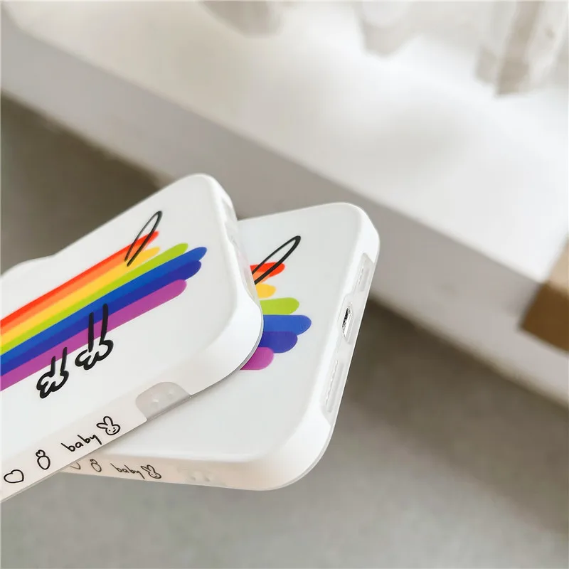 Cartoon Rainbow Dog Phone Case for iphone 12 11 pro max X XS XR 8 Plus 12mini SE 2020 Soft TPU Silicon Back Cover Gift
Cartoon Rainbow Dog Phone Case for iphone 12 11 pro max X XS XR 8 Plus 12mini SE 2020 Soft TPU Silicon Back Cover Gift