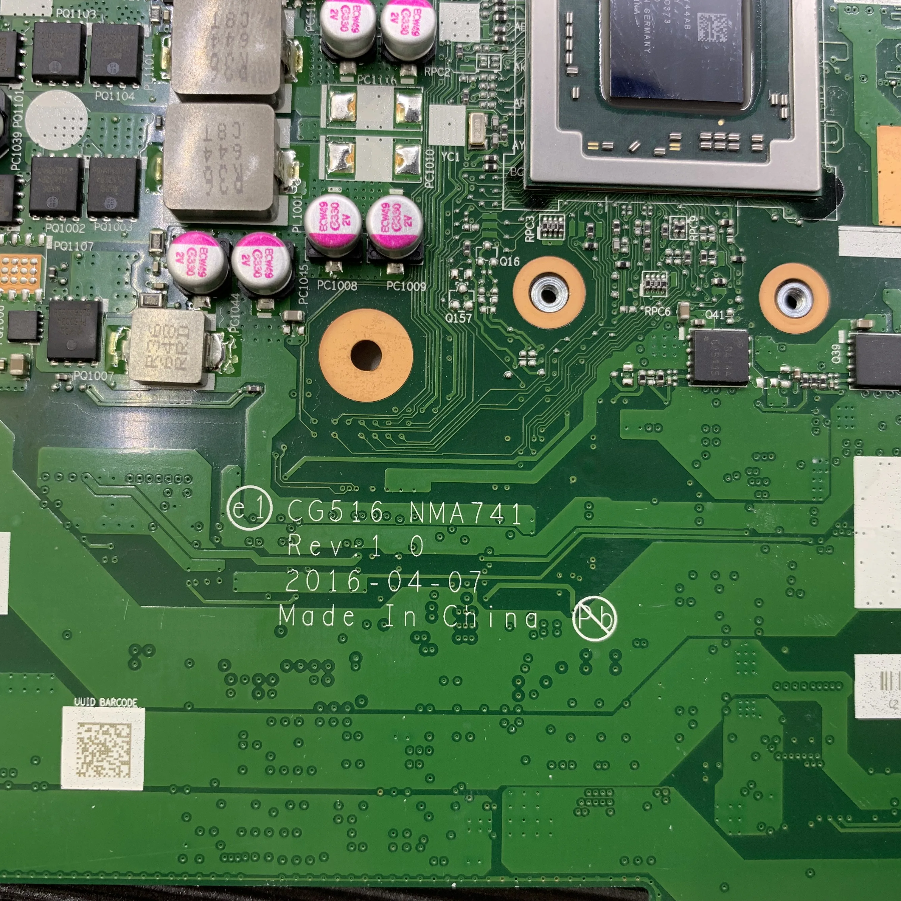 KEFU CG516 NM-A741 For Lenovo Ideapad 310-15ABR Laptop Motherboard NMA741 AMD A10-9600 CPU 4GB RAM 100% Tested original work
KEFU CG516 NM-A741 For Lenovo Ideapad 310-15ABR Laptop Motherboard NMA741 AMD A10-9600 CPU 4GB RAM 100% Tested original work