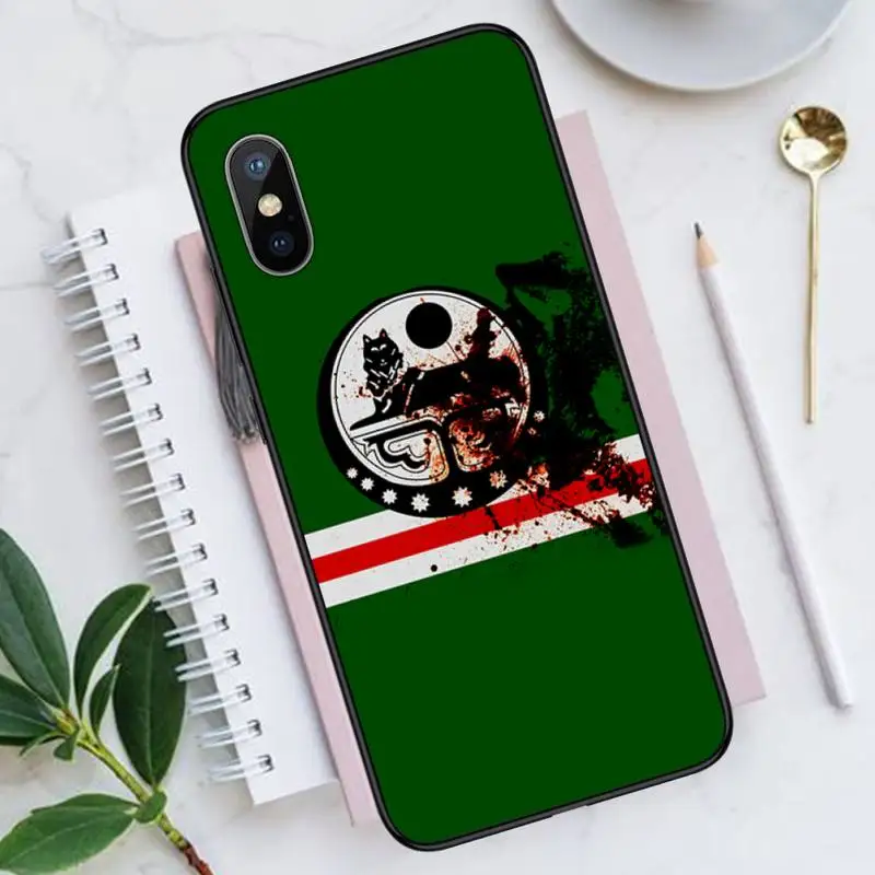Chechnya flag pattern Phone Case for iPhone 11 12 pro XS MAX 8 7 6 6S Plus X 5S SE 2020 XR Luxury brand shell funda coque
Chechnya flag pattern Phone Case for iPhone 11 12 pro XS MAX 8 7 6 6S Plus X 5S SE 2020 XR Luxury brand shell funda coque