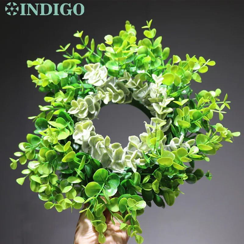 INDIGO - Unique Christmas Wreaths 25cm Door Hunging Flower String Unique Table Centerpiece Wedding Party Event Decoration Gift 
INDIGO - Unique Christmas Wreaths 25cm Door Hunging Flower String Unique Table Centerpiece Wedding Party Event Decoration Gift