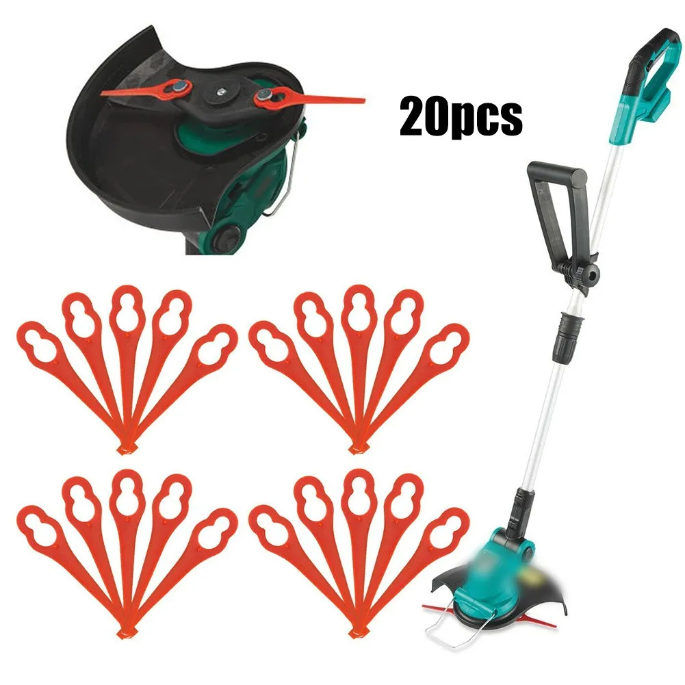 20pcs Plastic Blades ALM BQ026 Grass Strimmer Plastic Cutter Blades For Einhell Trimmers
20pcs Plastic Blades ALM BQ026 Grass Strimmer Plastic Cutter Blades For Einhell Trimmers