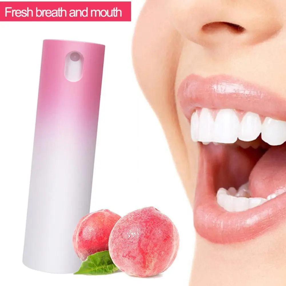 Peach Breath Freshener Oral Spray Relieves Oral Problems, Removes Bad Breath, Refreshes And Refreshes Breath, And Is Portable
Peach Breath Freshener Oral Spray Relieves Oral Problems, Removes Bad Breath, Refreshes And Refreshes Breath, And Is Portable