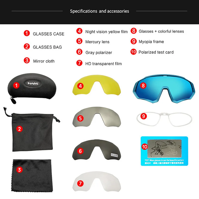 Riding Cycling Sunglasses Mtb Polarized Sports Cycling Glasses Goggles Bicycle Mountain Bike Glasses Men's Women Cycling Eyewear
Riding Cycling Sunglasses Mtb Polarized Sports Cycling Glasses Goggles Bicycle Mountain Bike Glasses Men's Women Cycling Eyewear