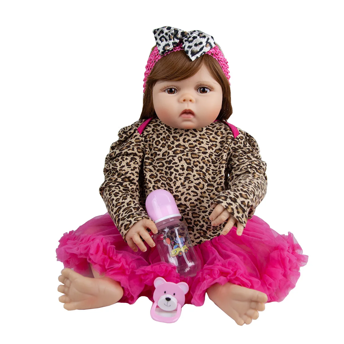 KEIUMI 23 Inch Reborn Baby Doll Kid Toy Full Silicone Body Package Well For Children's day Gift Birthday Present
KEIUMI 23 Inch Reborn Baby Doll Kid Toy Full Silicone Body Package Well For Children's day Gift Birthday Present