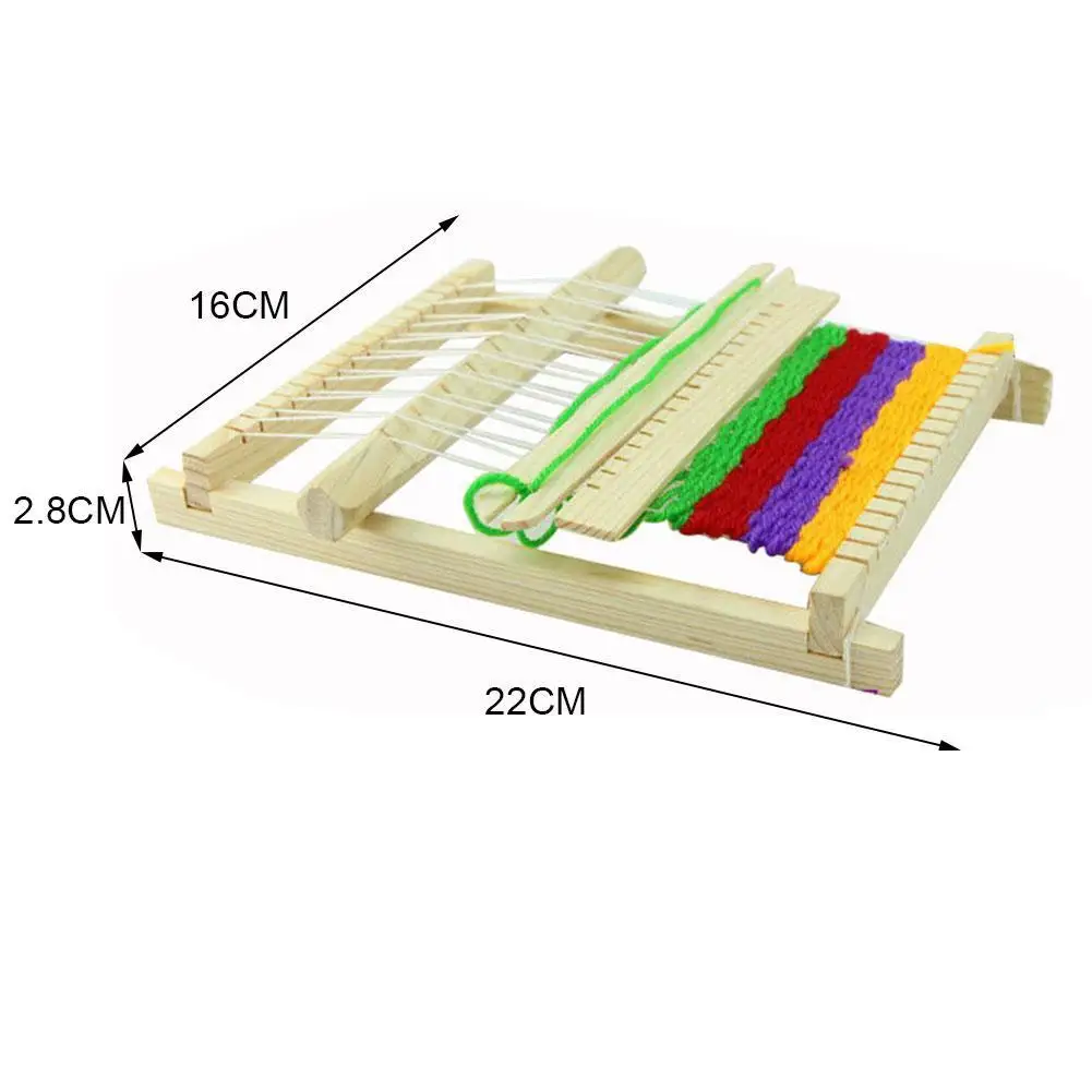 New DIY Hand-Knitting Wooden Loom Toys Children Weaving Machine Educational Toy Children's Educational Woven Toys
New DIY Hand-Knitting Wooden Loom Toys Children Weaving Machine Educational Toy Children's Educational Woven Toys