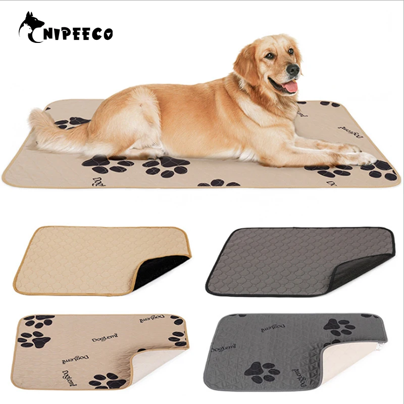NIPEECO Pet Pee Pad Anti-slip Washable Pet Mat Waterful Reusable Pet Dog Urine Pad Diaper Mat For Cat Pet Cleaning supplies
NIPEECO Pet Pee Pad Anti-slip Washable Pet Mat Waterful Reusable Pet Dog Urine Pad Diaper Mat For Cat Pet Cleaning supplies