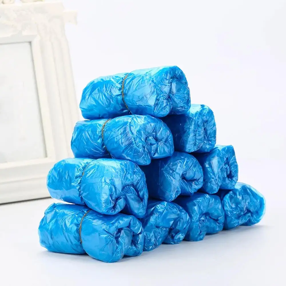 300pcs Pink/Blue Disposable Shoe Covers Plastic Waterproof Shoe Cover Outdoor Dust Overshoes Household Merchandises
300pcs Pink/Blue Disposable Shoe Covers Plastic Waterproof Shoe Cover Outdoor Dust Overshoes Household Merchandises
