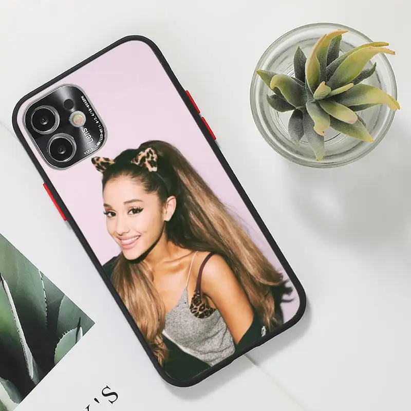 Ariana Grande Phone Case Matte Transparent for iPhone 7 8 11 12 s mini pro X XS XR MAX Plus cover funda
Ariana Grande Phone Case Matte Transparent for iPhone 7 8 11 12 s mini pro X XS XR MAX Plus cover funda
