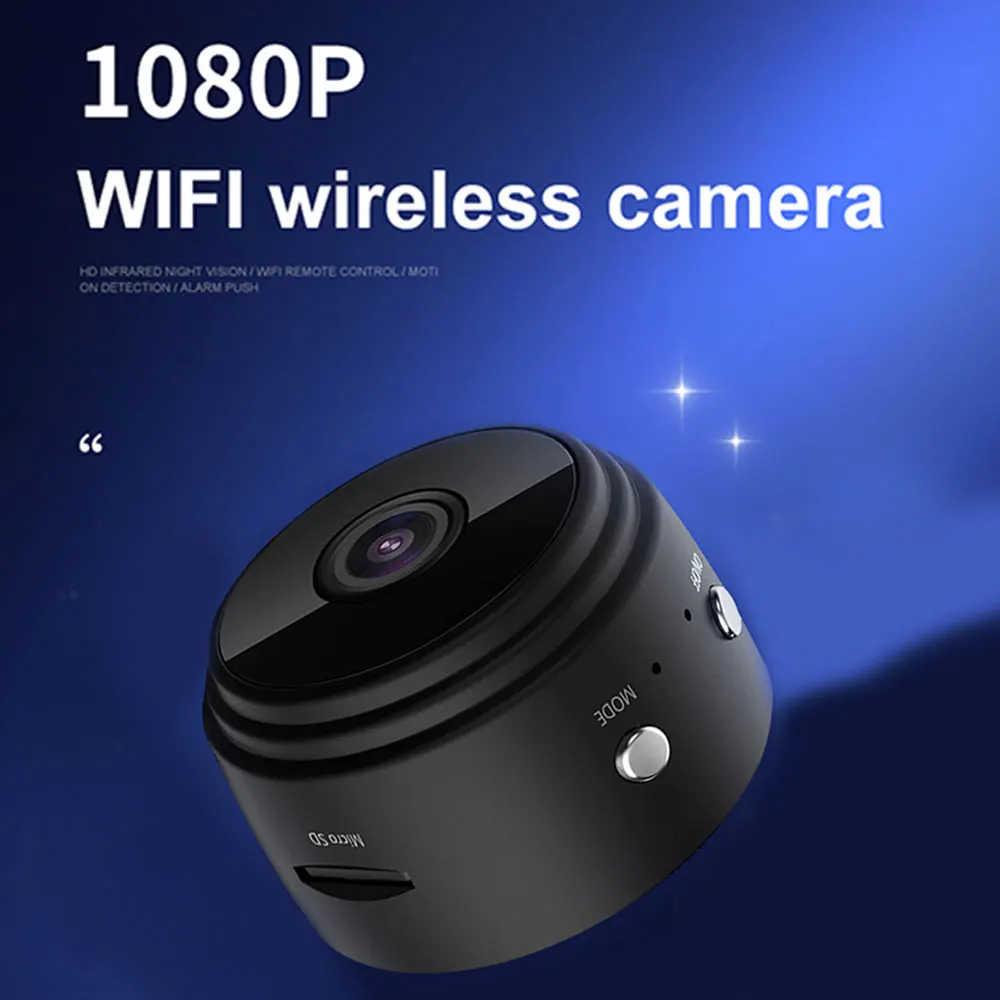 A9 Wide-angle USB 1080P HD WIFI Wireless Security Camera Home Outdoor Night Vision Smart HD Monitor Infrared Weatherproof
A9 Wide-angle USB 1080P HD WIFI Wireless Security Camera Home Outdoor Night Vision Smart HD Monitor Infrared Weatherproof