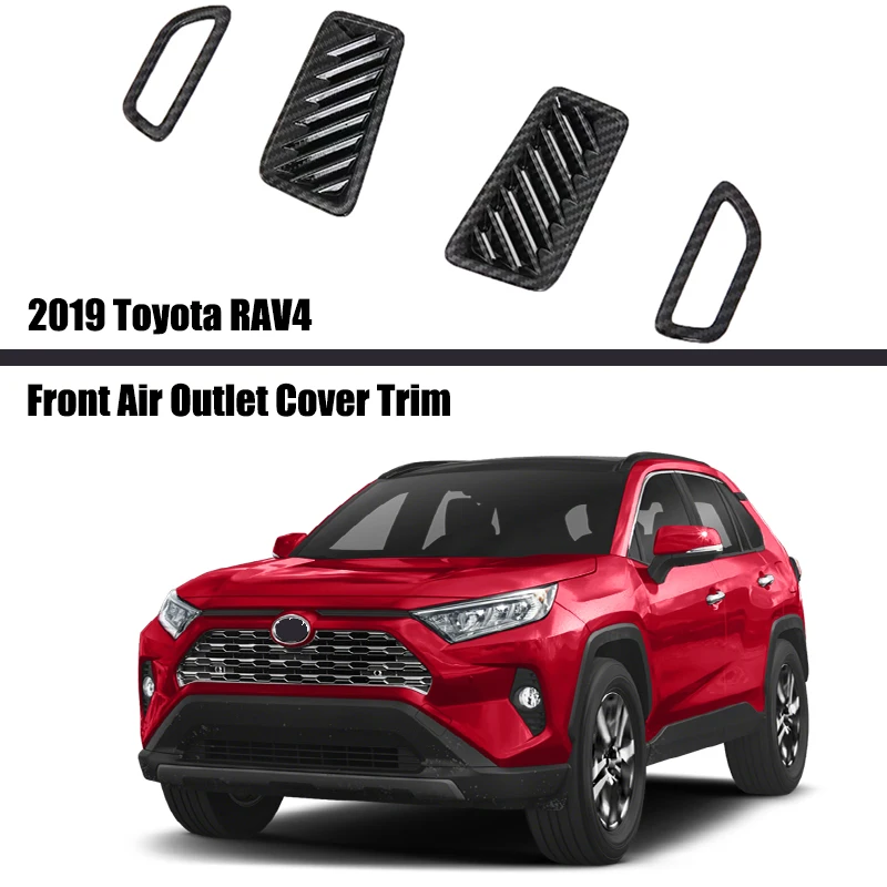 For Toyota RAV4 2019 2020 2021 Car Interior Front Upper Air Vent Outlet Cover Trim 4pcs ABS Plastic Auto Accessories
For Toyota RAV4 2019 2020 2021 Car Interior Front Upper Air Vent Outlet Cover Trim 4pcs ABS Plastic Auto Accessories