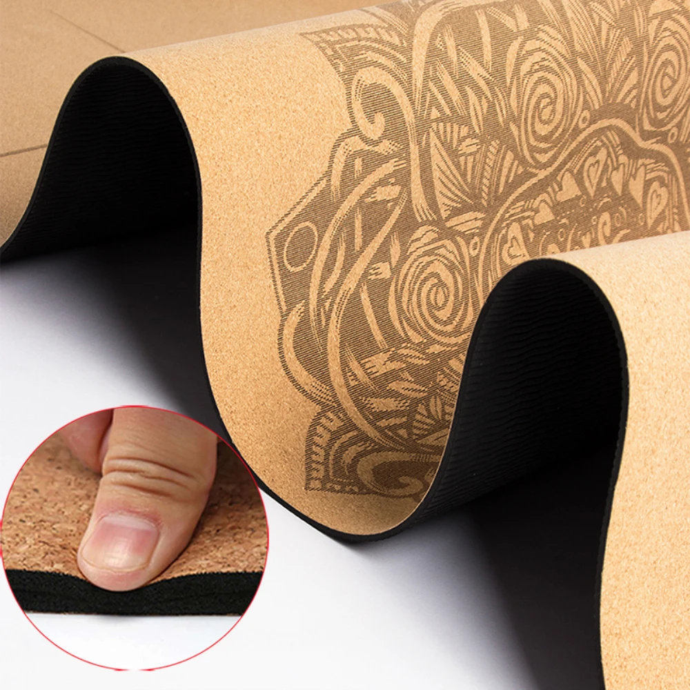 Natural Cork 72*24 Inch New TPE Yoga Mat Gym Pilates Exercise Weight Loss Balance Training Mat 4mm Non-Slip And Tasteless
Natural Cork 72*24 Inch New TPE Yoga Mat Gym Pilates Exercise Weight Loss Balance Training Mat 4mm Non-Slip And Tasteless