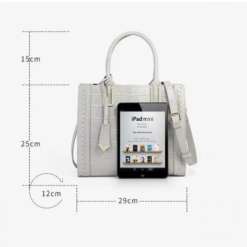 Johnature 2021 New Sale Items Leather Women Bag Luxury Handbag Fashion Alligator First Layer Cowhide Shoulder Messenger Bags
Johnature 2021 New Sale Items Leather Women Bag Luxury Handbag Fashion Alligator First Layer Cowhide Shoulder Messenger Bags