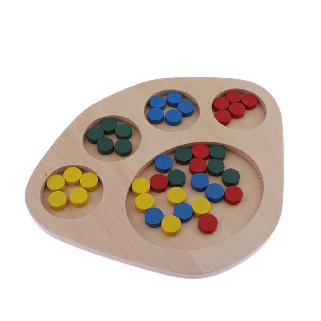Montessori Wooden Toy - Classification Colors Plate, Kindergarten Early Learning Teaching Aids, Kids Educational Gift
Montessori Wooden Toy - Classification Colors Plate, Kindergarten Early Learning Teaching Aids, Kids Educational Gift