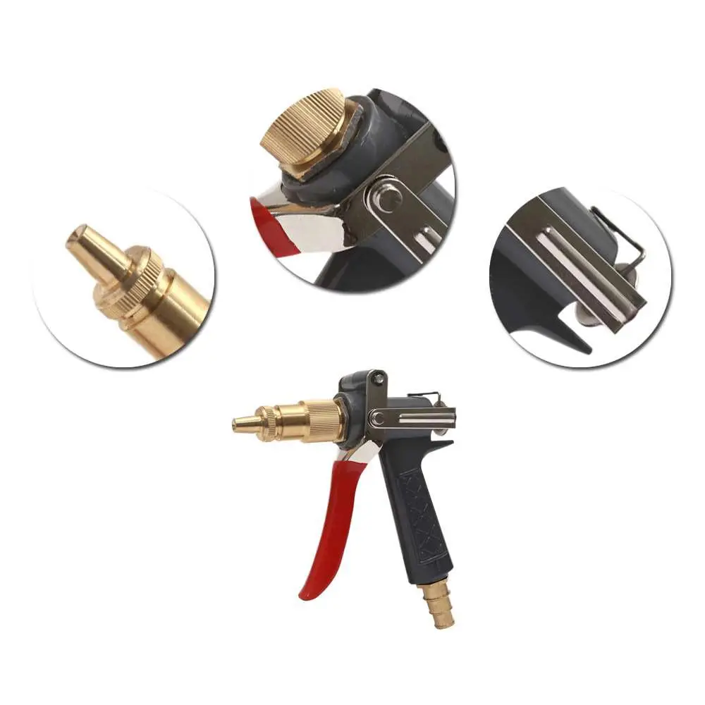 For Car Washing Garden Watering Spray Gun Pressure High Household Nozzle Water 
For Car Washing Garden Watering Spray Gun Pressure High Household Nozzle Water