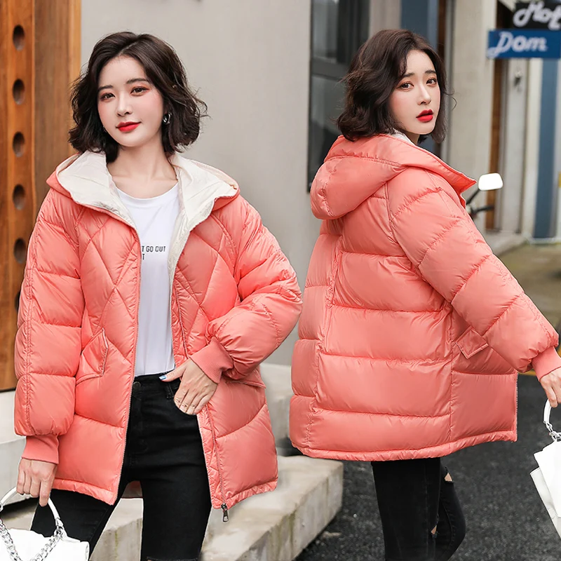 2021 Winter Women Candy colors Parkas Jackets New Thick Warm Hooded padded Coat Female Winter Outwear Snowwear Jacket parkas
2021 Winter Women Candy colors Parkas Jackets New Thick Warm Hooded padded Coat Female Winter Outwear Snowwear Jacket parkas