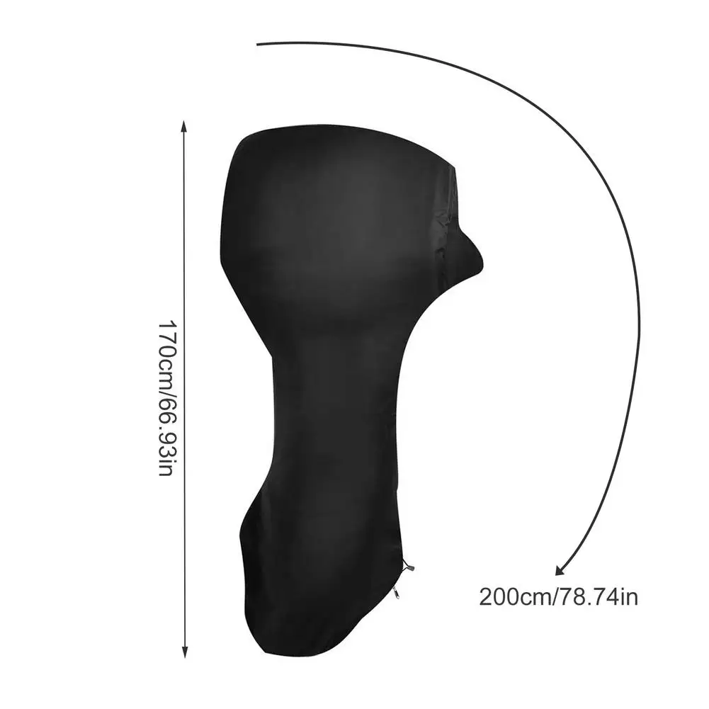 Boat Full Outboard Engine Cover Protection black For 60-100HP Motor Waterproof Sunshade Dust-proof 
Boat Full Outboard Engine Cover Protection black For 60-100HP Motor Waterproof Sunshade Dust-proof