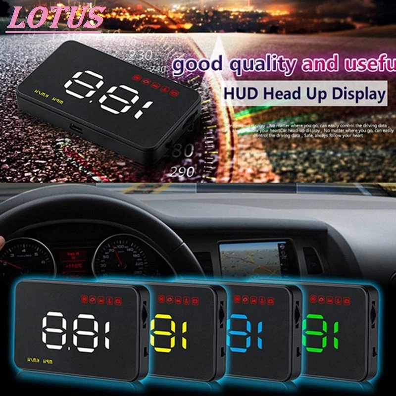 1SET car Hud Head Up Display Universal Speedometer Over-speed Alarm Digital Car-styling Car Speedometer Windshield Black
1SET car Hud Head Up Display Universal Speedometer Over-speed Alarm Digital Car-styling Car Speedometer Windshield Black