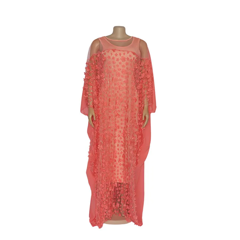 New Arrivals Women Lace Flower Dress Gauze Lantern Sleeve Long Dress Female Princess Dress Party Sexy Casual Female Mesh Dress
New Arrivals Women Lace Flower Dress Gauze Lantern Sleeve Long Dress Female Princess Dress Party Sexy Casual Female Mesh Dress