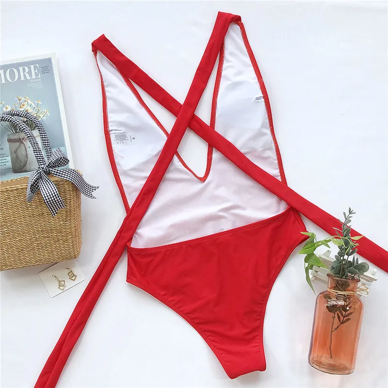 Women Sexy Cross One Piece Suits Bandage Swimsuit Swimwear Tankini Bathing Suit Beach Swim Suit
Women Sexy Cross One Piece Suits Bandage Swimsuit Swimwear Tankini Bathing Suit Beach Swim Suit