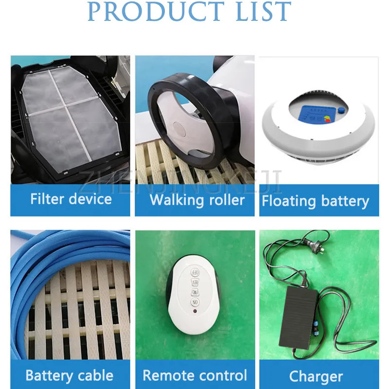 Fully Automatic Small Swimming Pool Sewage Suction Machine Intelligent Electronic Anti-entanglement Swimming Pool Cleaning Tools 
Fully Automatic Small Swimming Pool Sewage Suction Machine Intelligent Electronic Anti-entanglement Swimming Pool Cleaning Tools